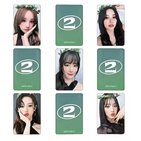 KPOP 5pcs/set (G)I-DLE Album 2Withmuu POB Ver Special LOMO Card MINNIE SHUHUA SOYEON YUQI Girls Gift