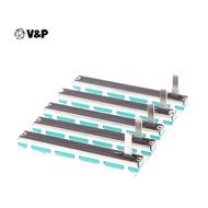V&P 5 Pcs 75 MM Double B10K Oril B10KX2 Behringer Pot Mixer Fader