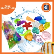 Aquarium Tank Decoration Coral Jelly Ornaments Acrylic Shell