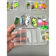 Combo of Steam Bait, Iron Fish Box of 5 Random Color Lures aic56cv68 gaiubv888