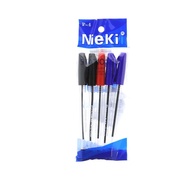 Neiki Ball Pen 0.7mm 3-Colour (5pcs)