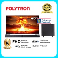 [READY STOCK] Polytron Digital TV Cinemax Soundbar 40 inch PLD