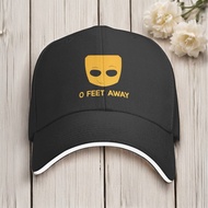 Grindr Zero 'O Feet Away' Baseball Cap - Black Casual Tactical Hat for Men & Women, Lightweight Poly