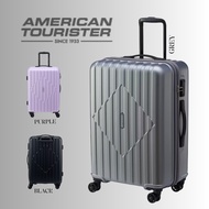 AMERICAN TOURISTER LUGGUAGE 25 INCH อเมริกัน ทัวร์ริสเตอร์ กระเป๋าเดินทาง ขนาด 25 นิ้ว สีม่วง รุ่นสก