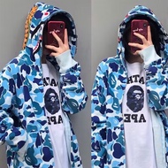 New Bape 100% original A Bathing Ape Head Shark Men Jacket Hoodie Sweater Men Women Camouflage Jacke