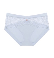 Triumph กางเกงในรูปแบบฮิปเตอร์ รุ่น Florale Wild Peony Hipster รหัส 10212447 สีเทา 00AT