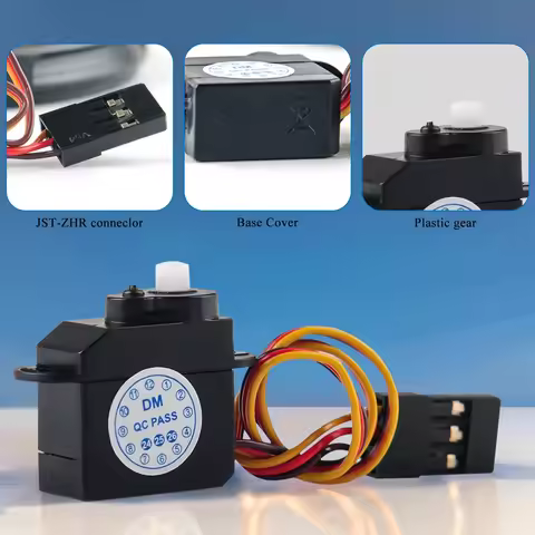 4/10pcs DM-S0020 2.1g Micro Servo 2g with JR Connector 4.8V ~ 6.0V for RC hobby parts