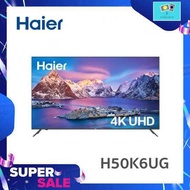 Haier SMART TV ขนาด 50 นิ้ว K6 Series 4K UHD Android AI TV  รุ่น H50K6UG Plus