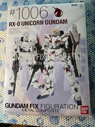 《無盒齊件》Gundam fix figuration metal composite #1006 Gffmc 超合金 rx-0 unicorn Gundam 獨角獸高達 紅骨 uc0096 