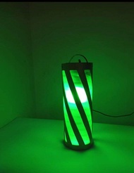 Lampu hias tidur lampu pipa paralon ukir minimalis