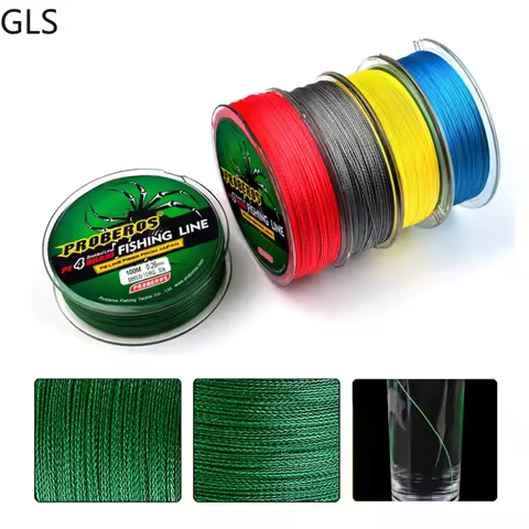 100M 0.1mm-0.6mm Braided Fishing Line 6LB-100LB Japan PE Weave Multifilament Line Fishing Accessorie