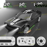 專業RC120遙控賽車2.4G四驅高速漂移車全比例油門粉紅色汽車模型