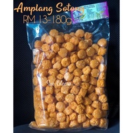 AMPLANG SABAH TANPA MSG, TANPA PERASA/PEWARNA TIRUAN (Amplang Sotong Manis Pedas, Amplang Ikan)