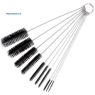PEK-10 Pieces Home Accessories Multifunctional Useful Tool Nylon Stainless Steel Brushes