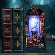Manufacturer Seabed Story Wooden Puzzle Toys Diy Book Nook 2024 Eco-friendly Wooden Book Nook