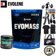 EVOMASS MILK GAINER EVOLENE | 4.5kg Vanilla Chocolate Hazelnut | Bpom & Halal Evomas Mass Gainer