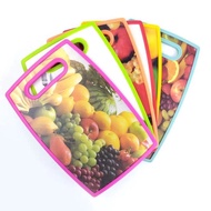 Talenan Plastik Gambar buah/Talenan Jumbo / Talenan Sayur/ warna random