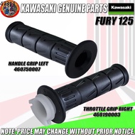 kawasaki fury 125 motorcycle parts ✶FURY 125 GRIP ASSY THROTTLE RIGHT &amp; HANDLE GRIP LEFT (GENUINE: 4