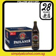 Paulaner Weissbier Dunkel Dark Wheat Beer 50clx20 Bottles