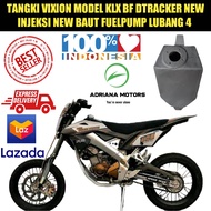 TANGKI KLX BF DTRACKER CUSTOM TRAIL BESI INJEKSI NEW FUELPUMP LUBANG BAUT 4 PNP VIXION NVL 2014 NVL