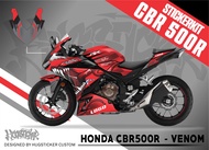 Hugsticker สติ๊กเกอร์ติดรถ สติ๊กเกอร์ CBR500R ลายเวน่อม (Venom)