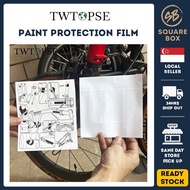TWTOPSE Bicycle Anti Scratch Sticker Protection Film For Brompton Folding Bike Cycling Front Fork Frame Invisible ppf