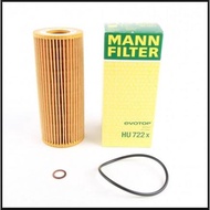 [SFF Double B Store] BMW E60/E61/520D/E83/X3/2.0D/M47 MANN Oil Core [HU722X]