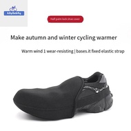 K0Y9VB4G Shoe Accessories Durable Windproof Sneakers Shoe Cover Road Bike Keep Warm Sports Goods Non-slip Bicycle Protective Cover Cycling Equipment Protector Boot Case Cycling Shoes Cover Half Palm Toe Lock