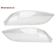 2Pcs Car Headlight Headlamp Plastic Clear Shell Lamp Cover Lens Cover for Mazda 6 2003-2008