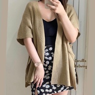 CODE G94Z Women's Oversized Camilla Batwing Knit Cardigan Korean Style