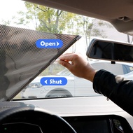 RetractableAnti UV Shade  Car Window Sunshade Car Window Roller Blinds Car Side Window Sun Shade Cur