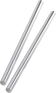 XiKe 2PCS 4mm x 200mm Case Hardened Chrome Plated Linear Motion Rods Shaft Guide Rail for 3D Printer