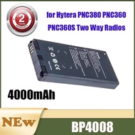 Battery for Hytera PNC380 PNC360 PNC360S Two Way Radios 4000mAh BP4008
