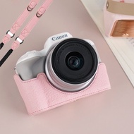 Suitable for Canon R50 Protective Case R100 Micro Single Camera Bag r50 Half Bag Base r100 Leather C
