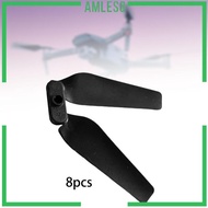 [Amleso] 8 Pieces Folding Propellers Stable Drone Blade for E88Pro E88 Plane Drone