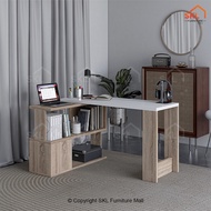 SKL Furniture OZZY 360° SWIVEL STUDY TABLE / OFFICE TABLE / Meja study / Meja tulip