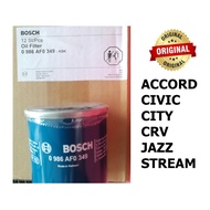 Bosch HONDA Oil Filter for City / Civic / Accord /Jazz / HR-V 0986AF0349