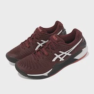 Asics 網球鞋 GEL-Resolution 9 男鞋 紅 白 底線型 穩定 運動鞋 亞瑟士 1041A330600
