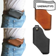 UAENAUT1FS Cellphone Bum Bags PU Leather Outdoor Sports Waist Bag