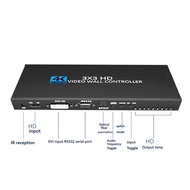 TECHCHIP-4K -Compatible Video Controller 3x3 Video Wall Processor -Compatible Multi-Screen Video Pro