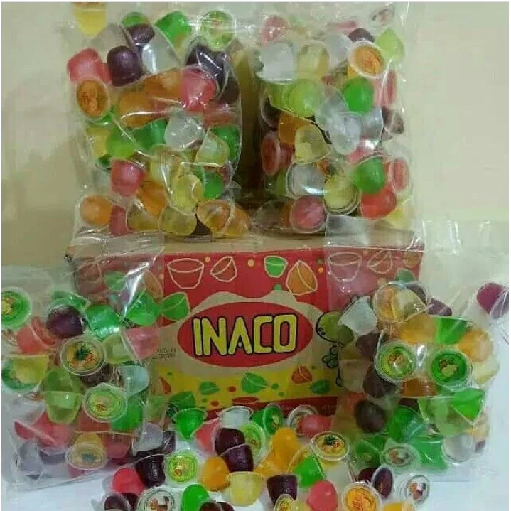 Inaco Jelly Kiloan Agar Agar Jelly Inaco Mix Rasa