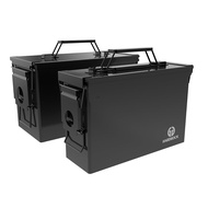 HARDROCK 30 50 Cal Ammo Can Metal 9mm Ammo Box storage crate case For Shotgun bullet Rifle Nerf Ammu
