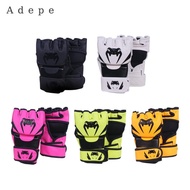 Adepe MMA Gloves Sparring Gear Kickboxing Gloves Portable Wear-resistant Half Bag