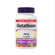 Webber Naturals Glutathione 250mg 120ct