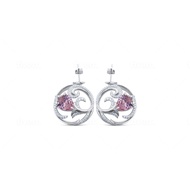 Everest Jewellery - SILVER EARRING JEWELLERY SET WITH ZIRCONIA