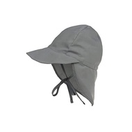 Estamico Surf Hut Baby UV Cut Hat With Flap Sun Hat (Gray % person%)