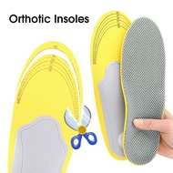 1 Pair Arch Support Insoles Breathable Sports Insole for Flatfoot Plantar Fasciitis Orthotic Insole