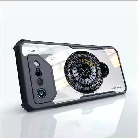 Clear Acrylic Casing For ASUS ROG Phone 2 II 3 III 5 5s 6 6D 7 8 9 Pro Ultimate FE Strix Case with M