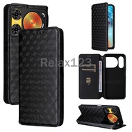 For ZTE Nubia Music 2 4G Music2 4G ZTE NubiaMusic2 4G Casing 2025 Stereoscopic Lines Flip Wallet Pho