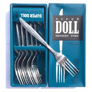 Sendok Makan Doll 6 Pcs - Sendok Makan Tebal - Sendok Makan Premium